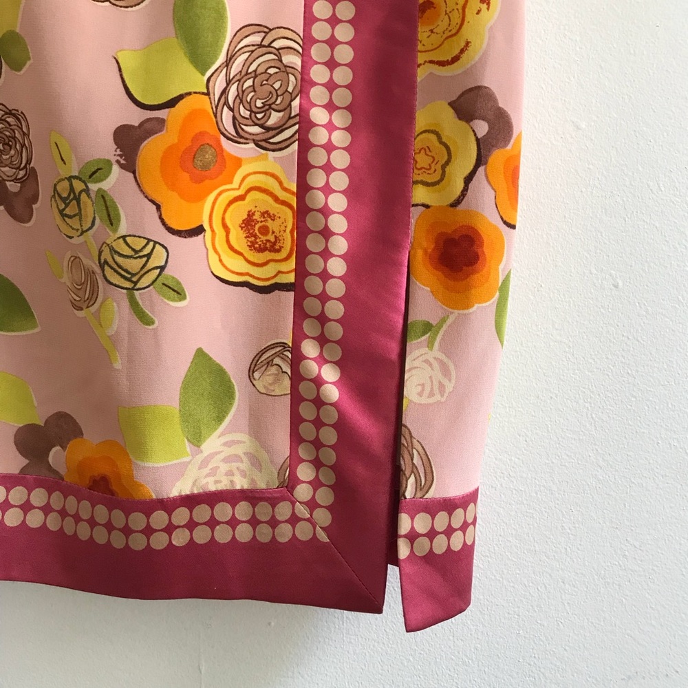 Silk floral dress - Picture 3 of 6